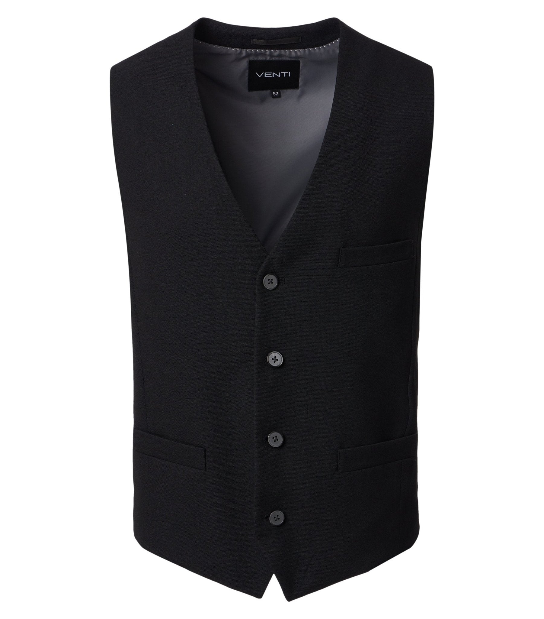 Heren Gilet Zwart - Castelijn mode