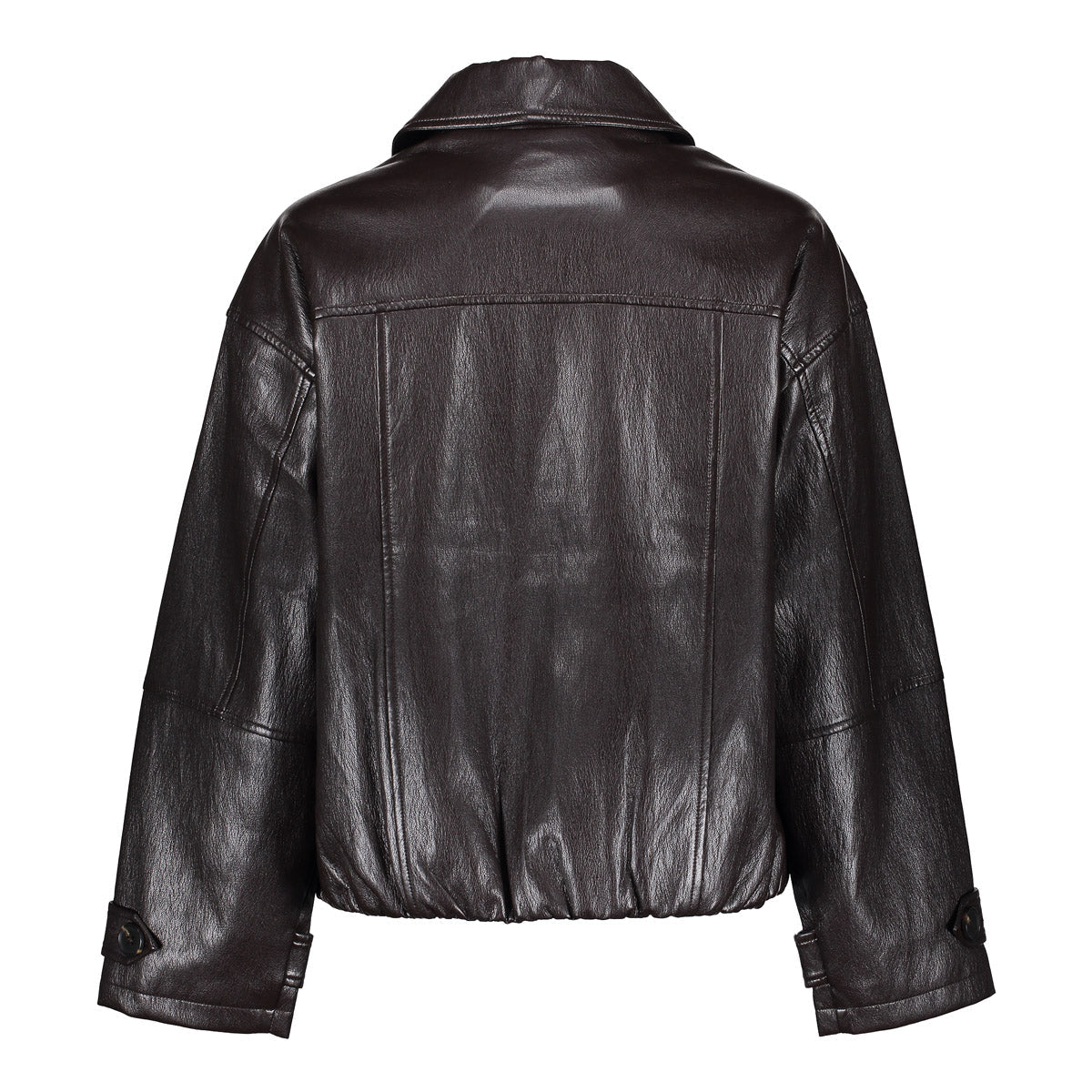Jack Leatherlook Donkerbruin - Castelijn mode