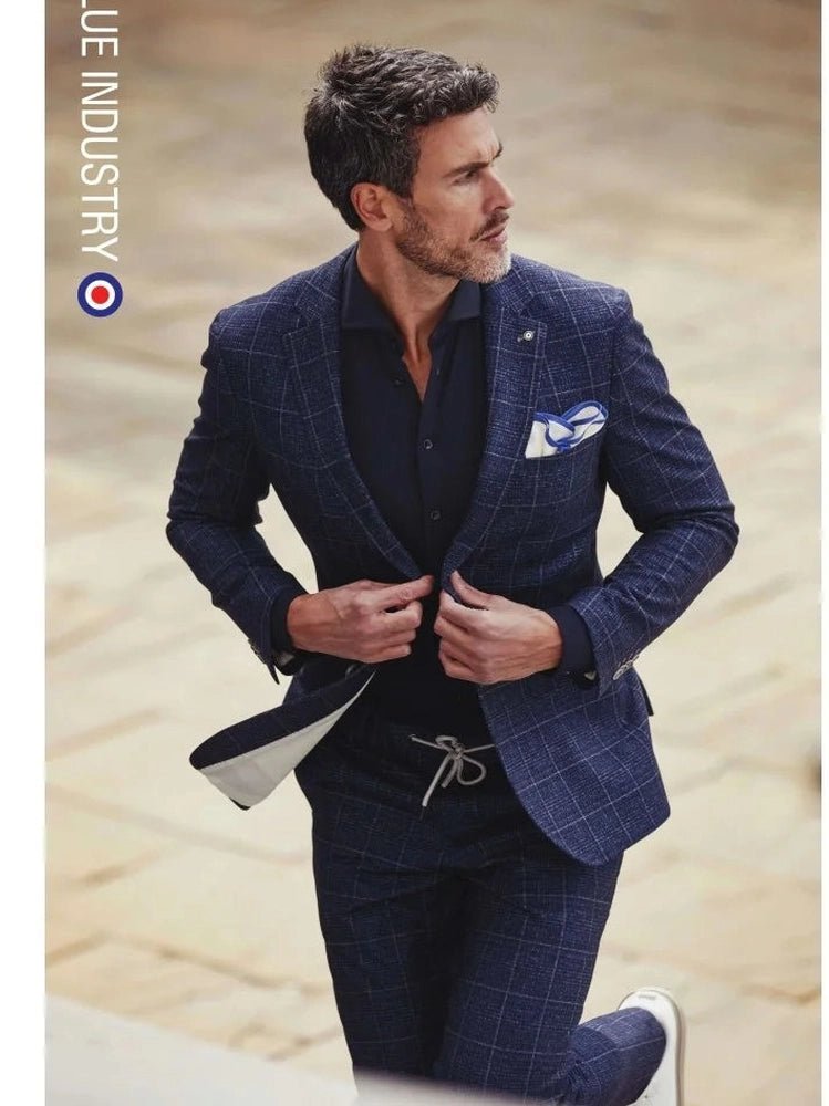 JAKEW24 - M13 Chino donkerblauw - Castelijn mode