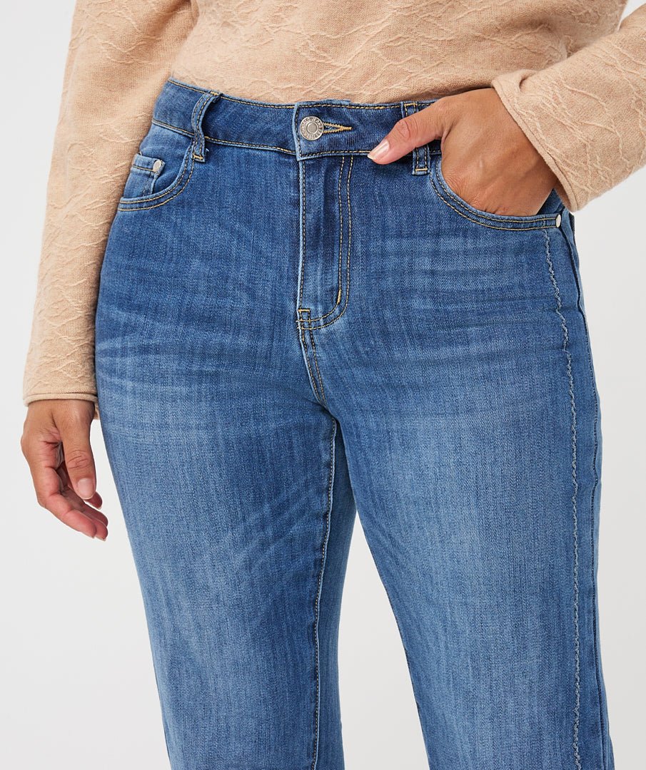 Jeans Straight Blauw - Castelijn mode