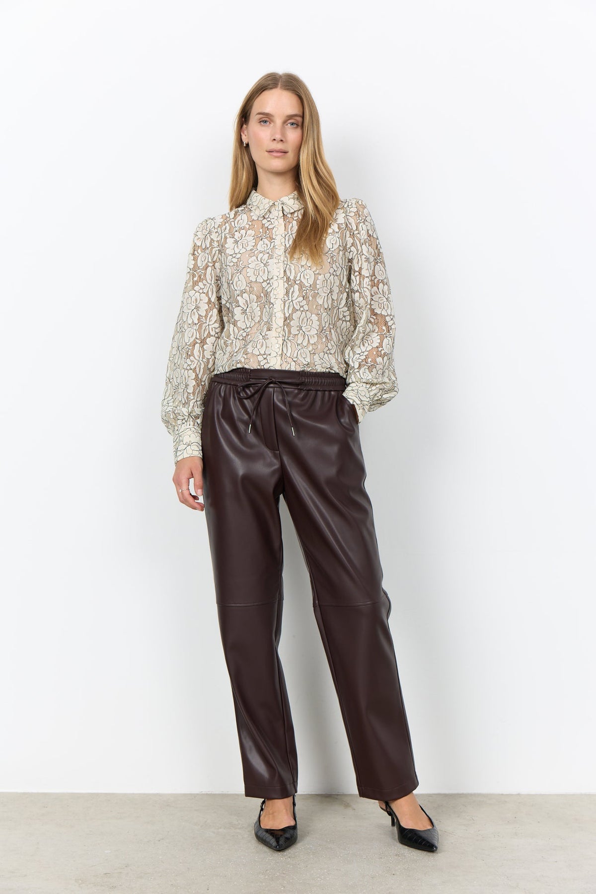 Jiba Blouse Kant Ecru - Castelijn mode