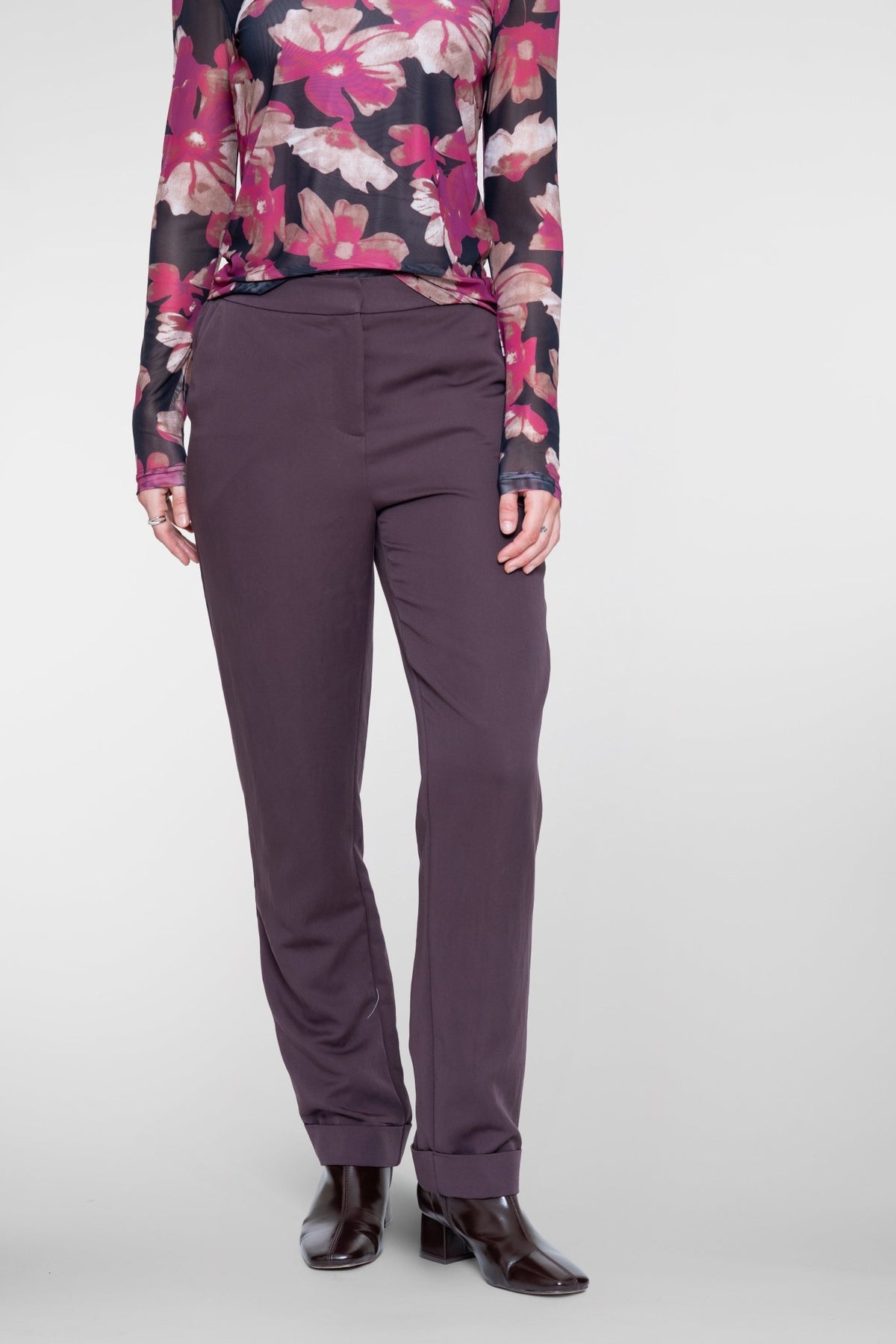 Joggingbroek Aubergine - Castelijn mode