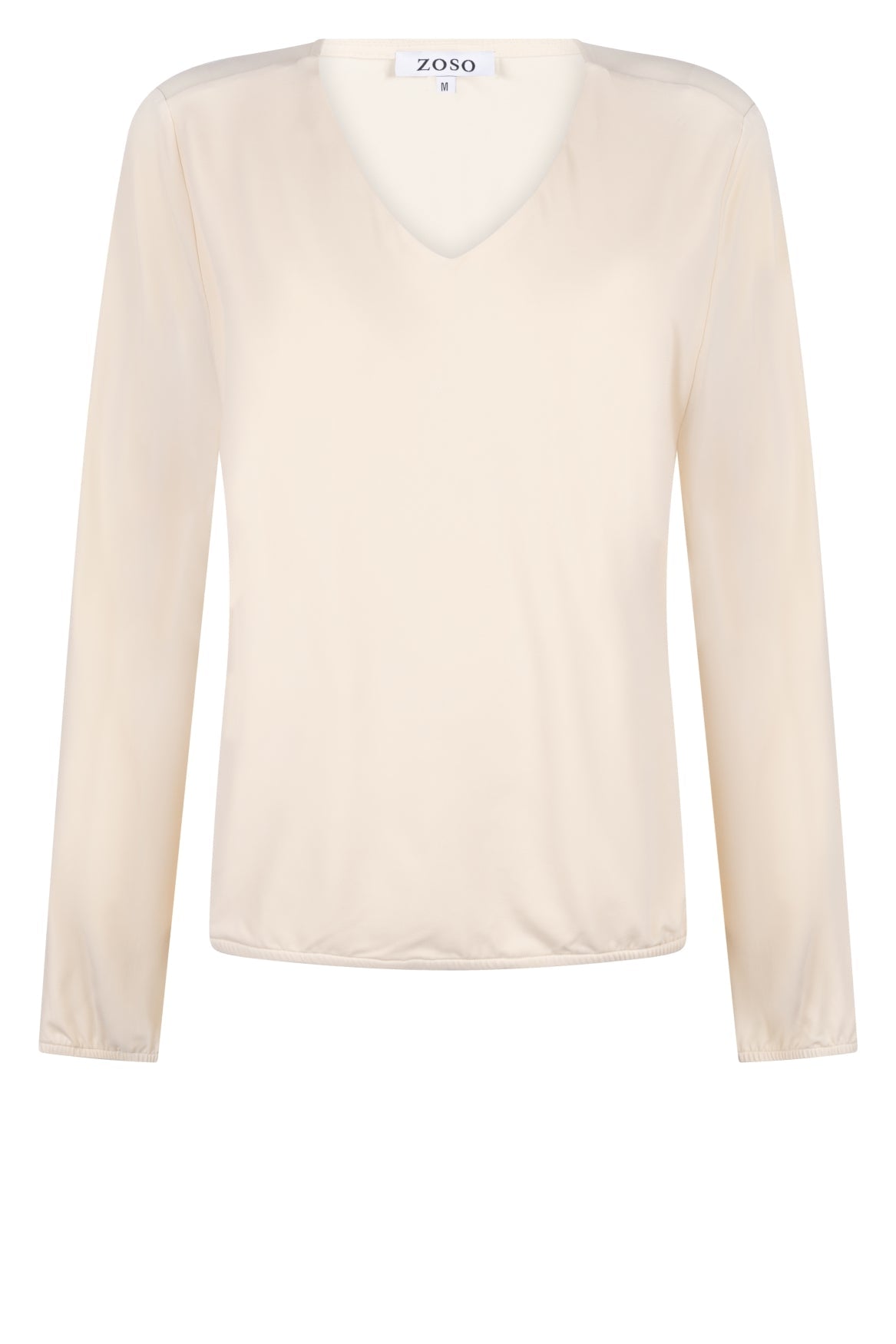 Josine Top V Hals Ecru - Castelijn mode