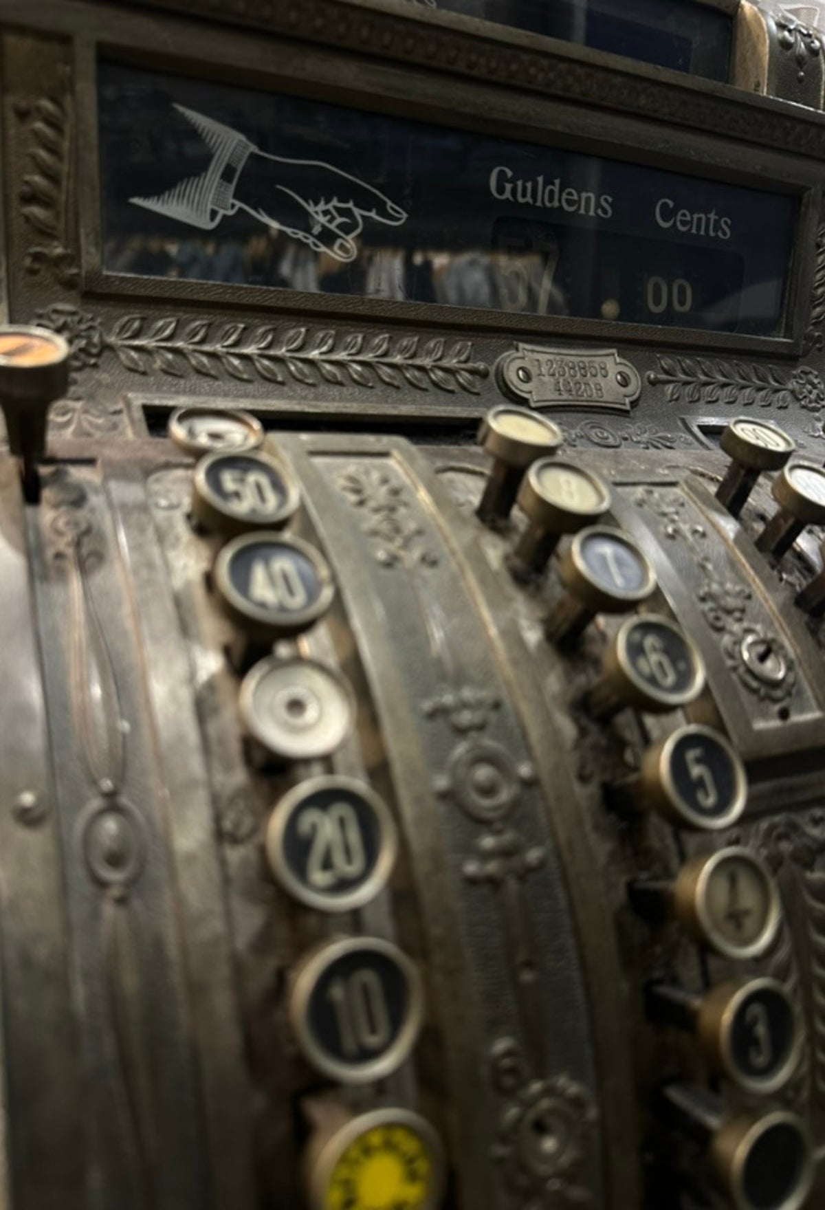 Vintage detail uit de winkel