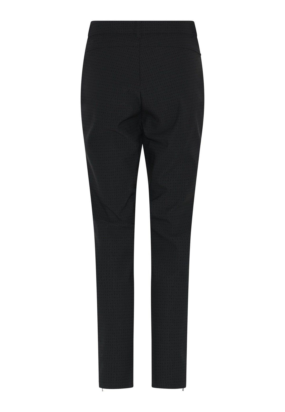 Lina Jacquard Broek Zwart - Castelijn mode