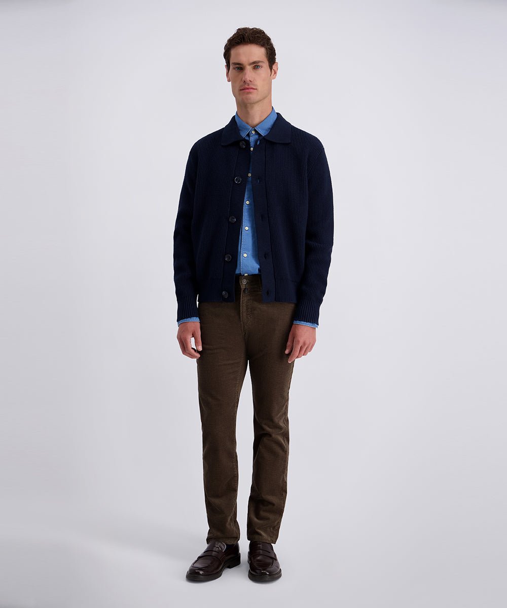 Lyon Corduroy Broek Bruin - Castelijn mode