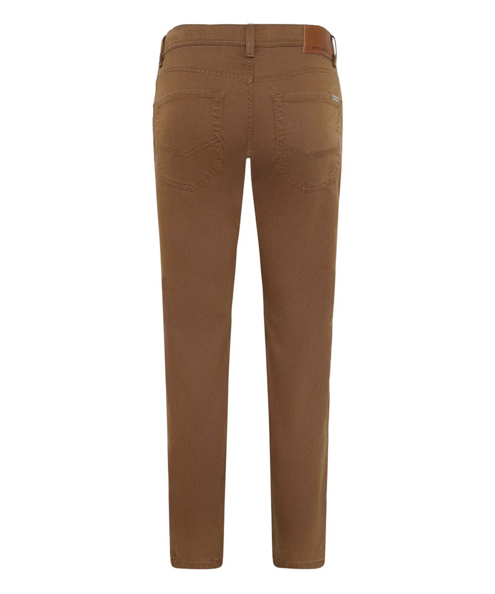 Lyon Tapered Broek Bruin - Castelijn mode