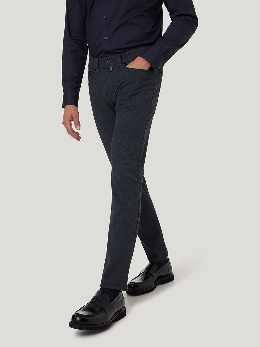 Lyon Tapered broek grijs - Castelijn mode