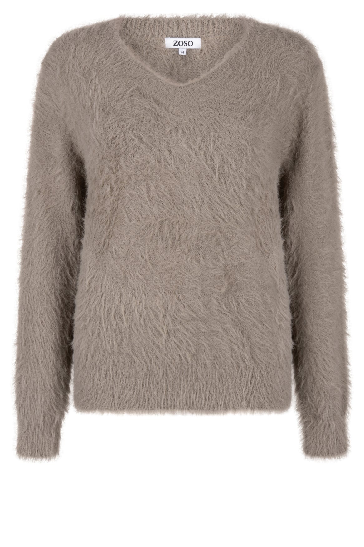 Nancy Trui V Hals Taupe - Castelijn mode