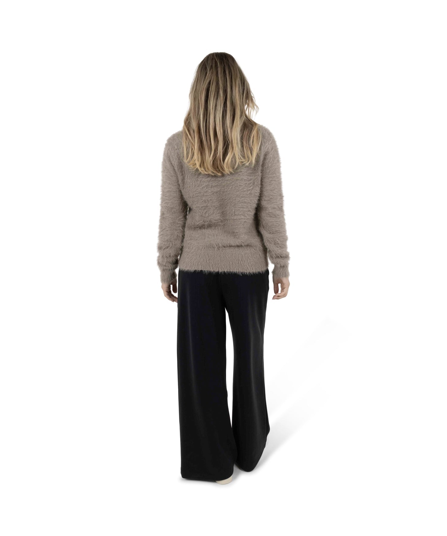 Nancy Trui V Hals Taupe - Castelijn mode