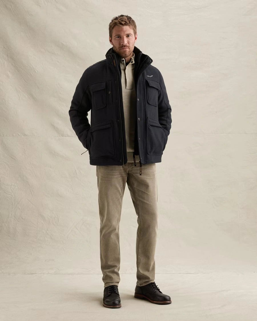 Nightflight Broek Washed Taupe - Castelijn mode