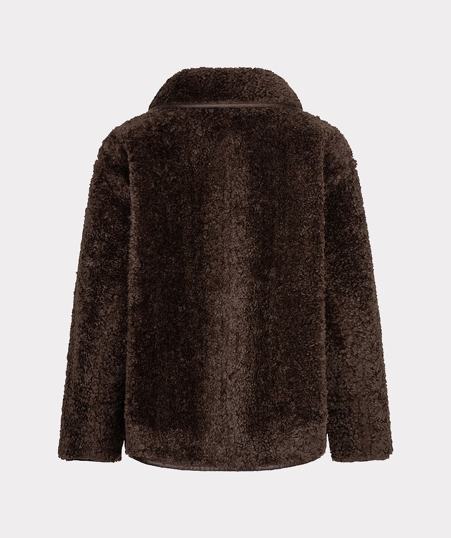 Omkeerbare Jas Teddy Bruin - Castelijn mode
