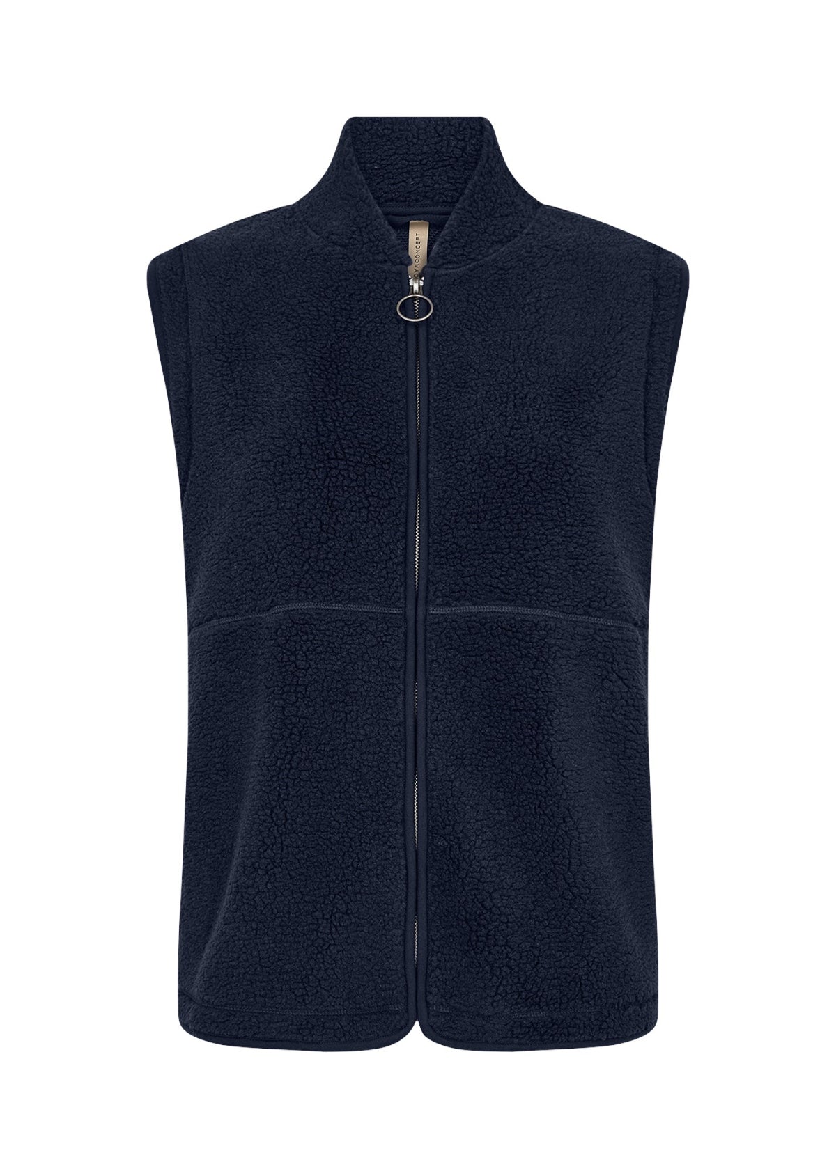 Onyx Teddy Gilet Donkerblauw - Castelijn mode