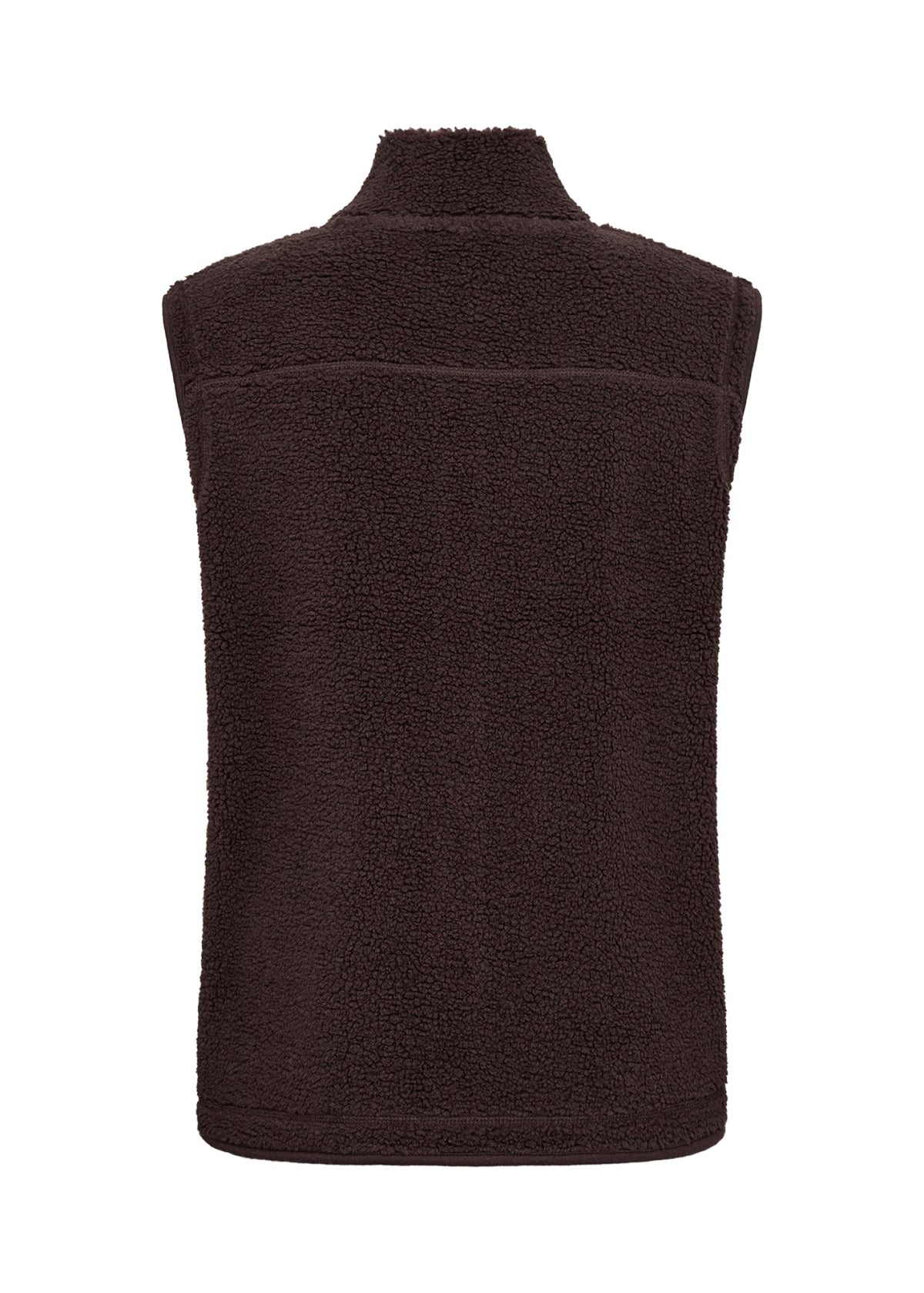 Onyx Teddy Gilet Donkerbruin - Castelijn mode