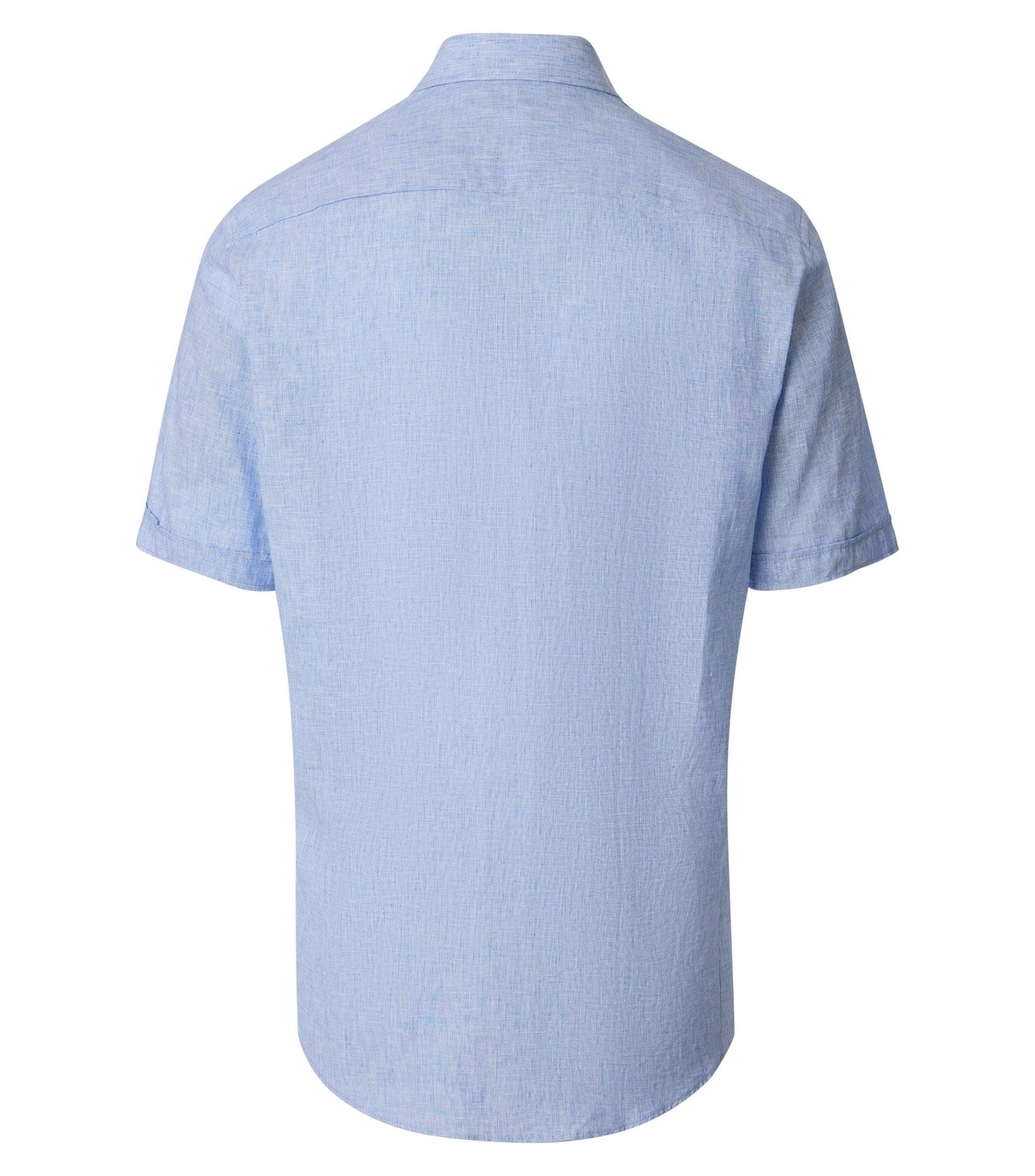 Overhemd Korte Mouw Blauw - Castelijn mode
