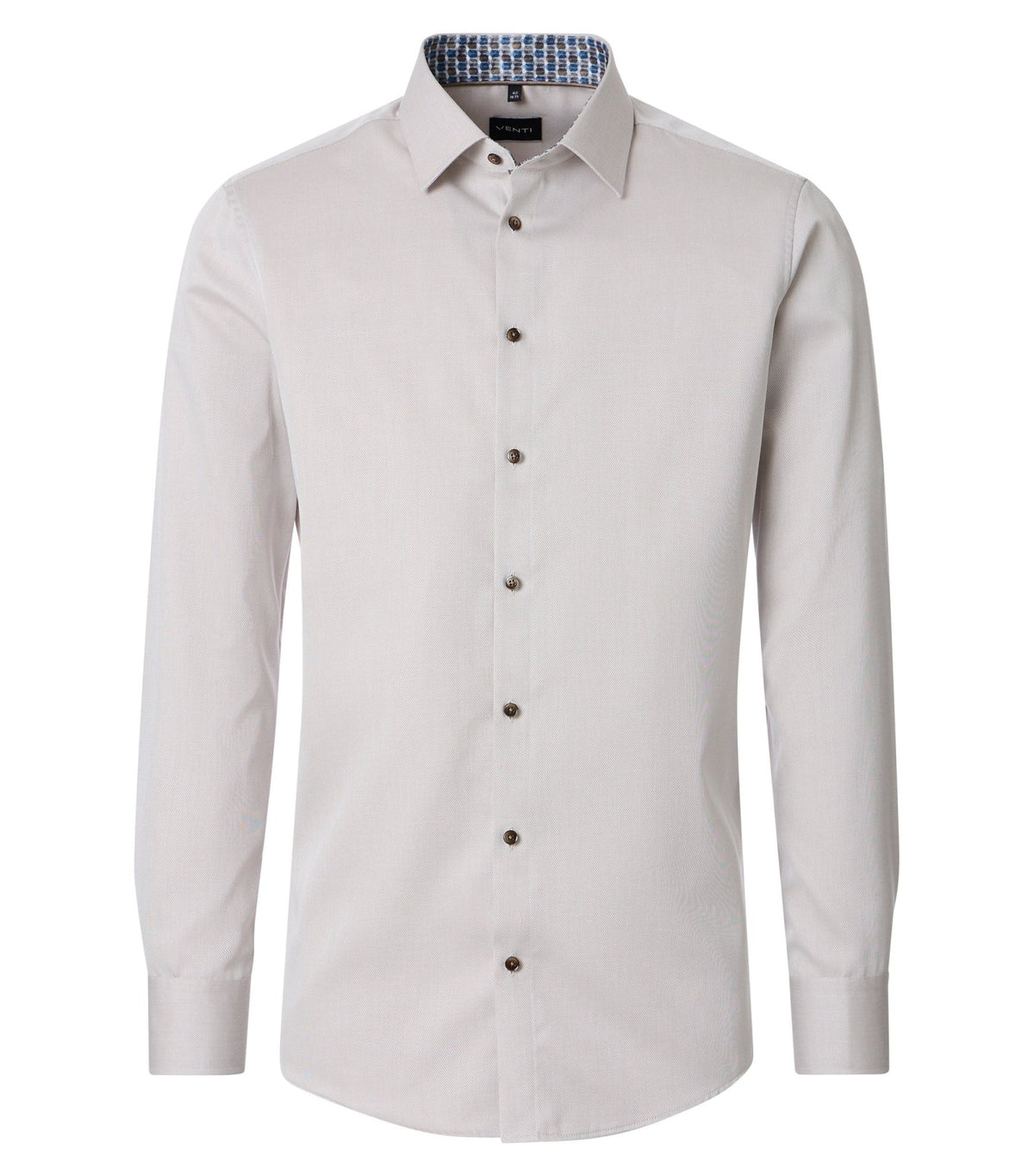 Overhemd Modern Fit Beige - Castelijn mode