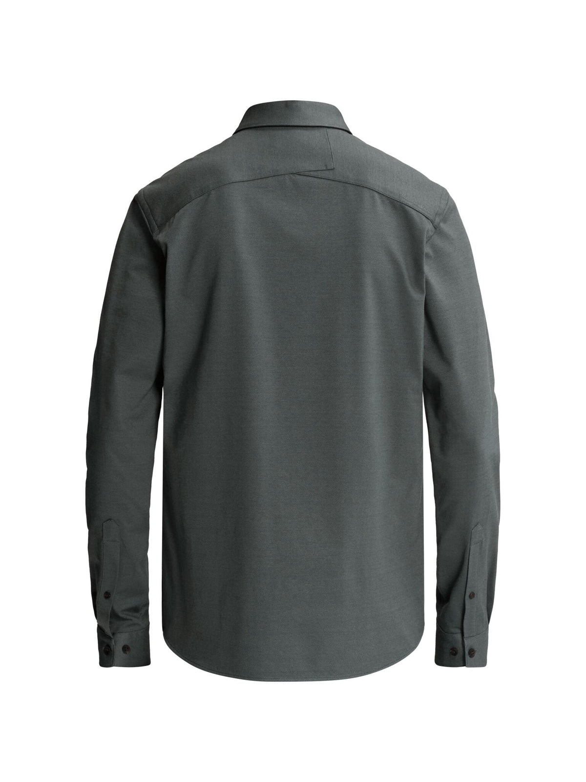 Overhemd Twill Jersey Antraciet - Castelijn mode