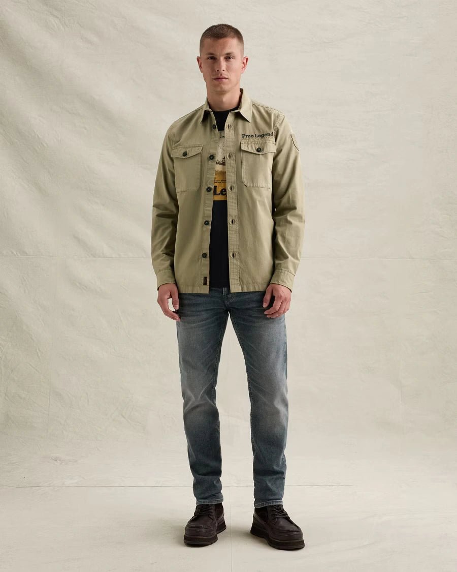 Overshirt Cargo Goods Khaki - Castelijn mode