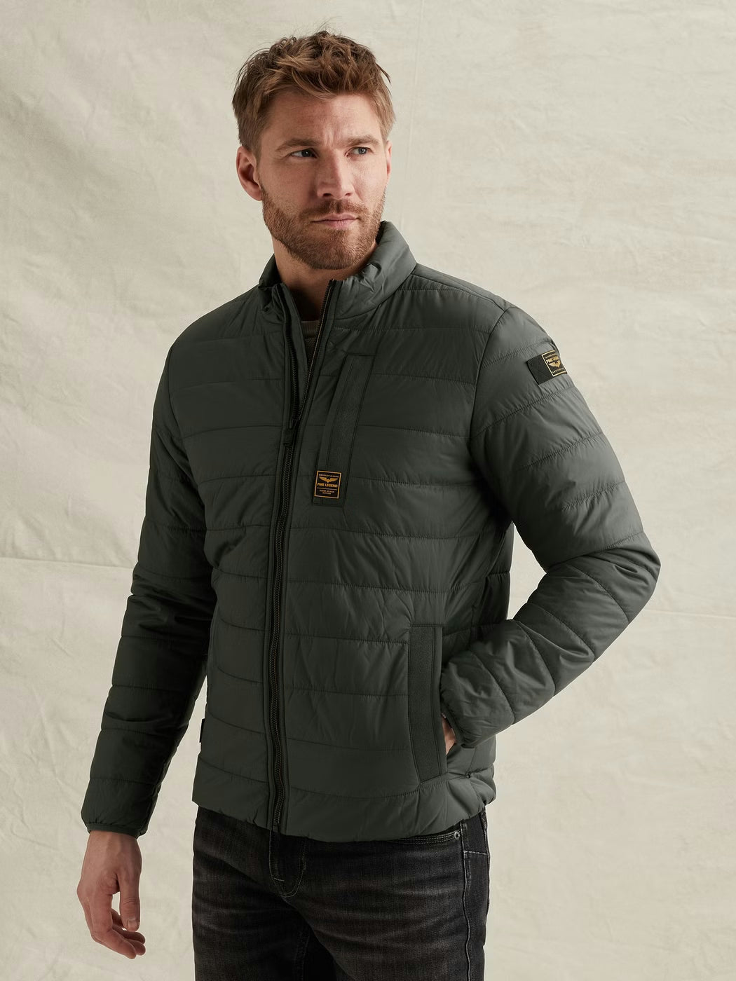 PJA2602135 - 6026 Miles Mentor Jack grijs/groen - Castelijn mode