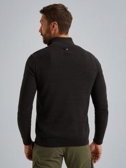 PKW2510301 - 999 trui met halve rits - Castelijn mode