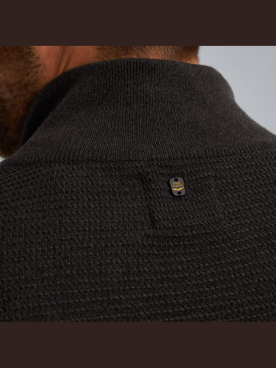 PKW2510301 - 999 trui met halve rits - Castelijn mode