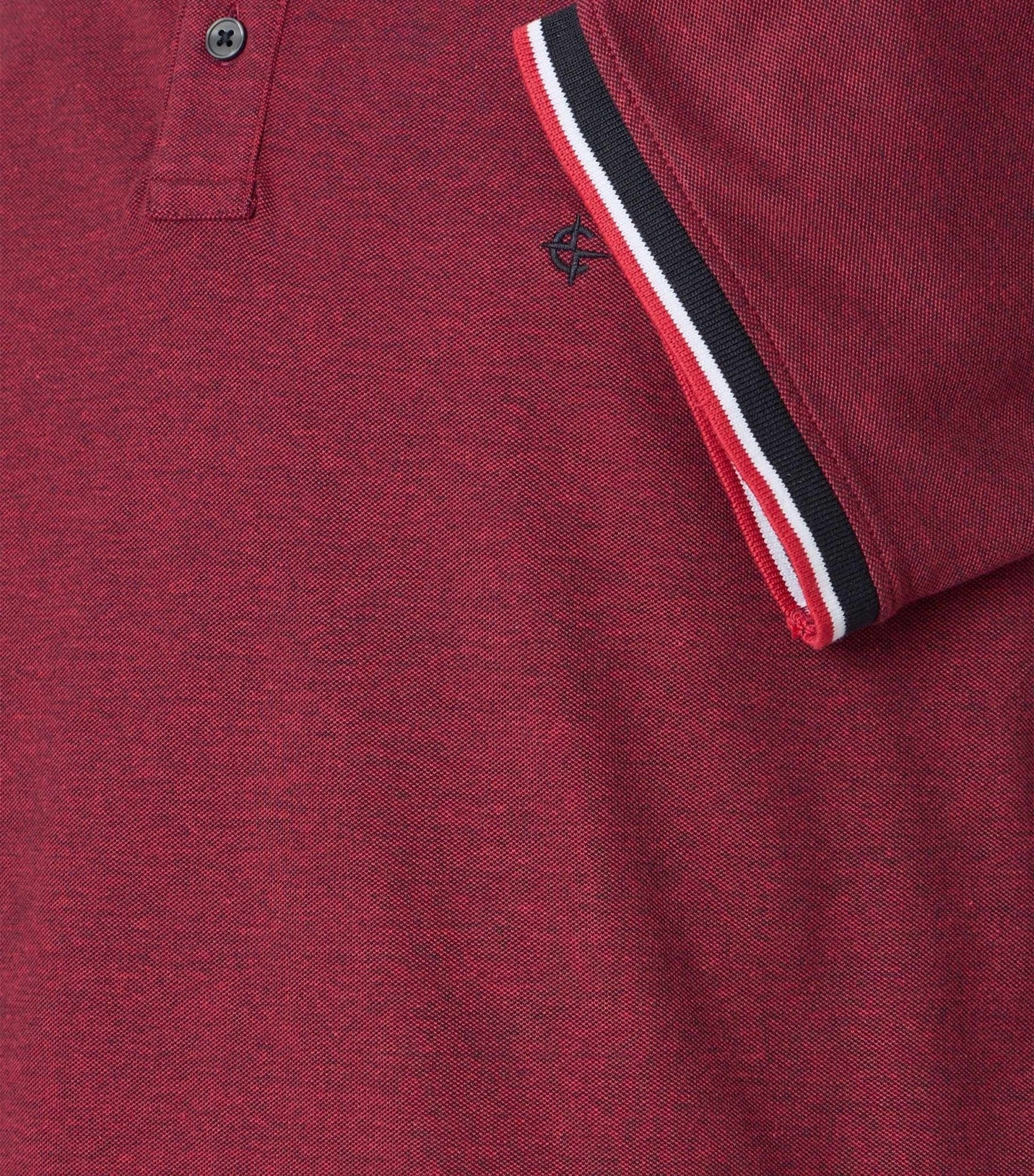 Polo Korte Mouw Bordeaux - Castelijn mode