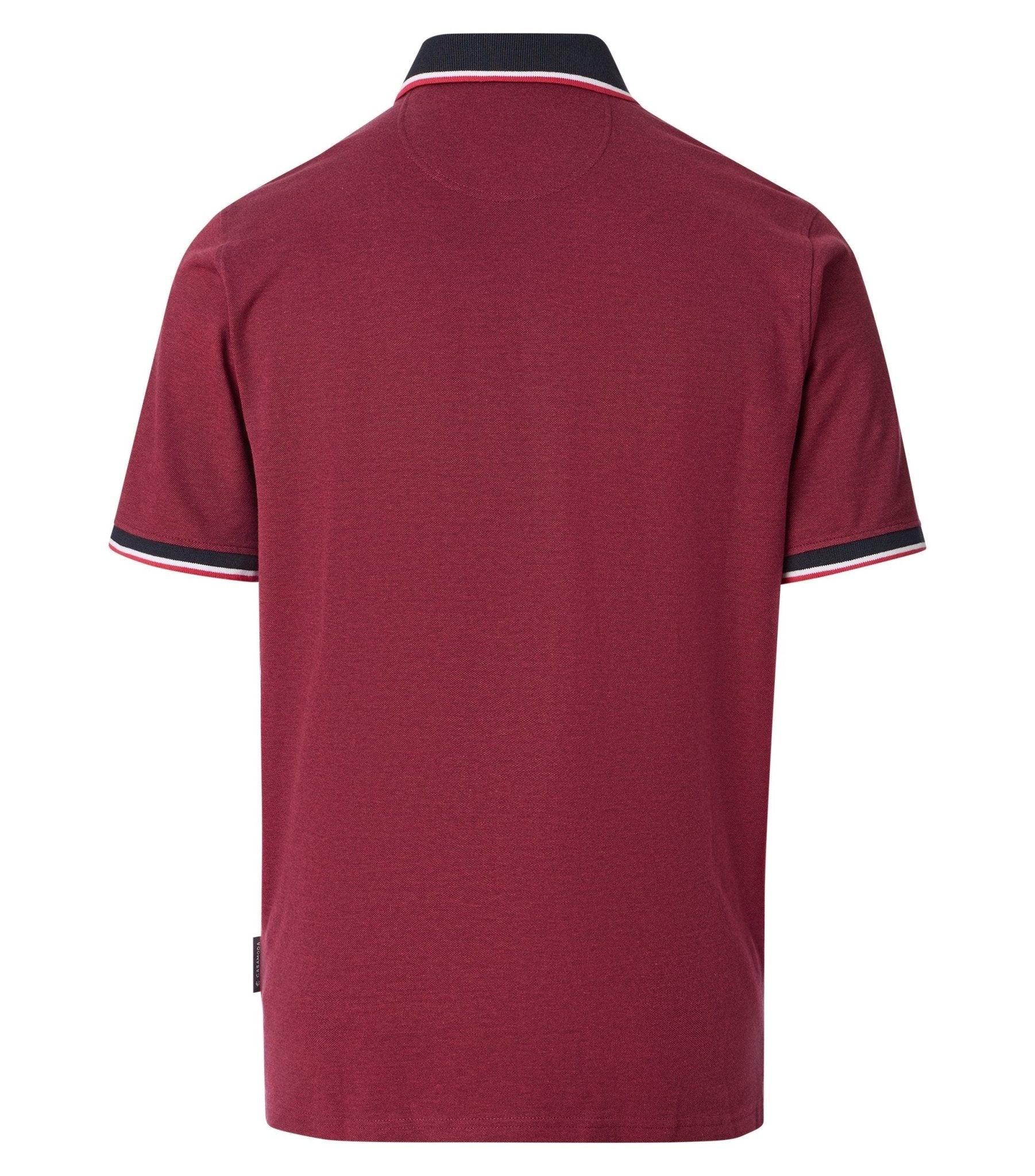 Polo Korte Mouw Bordeaux - Castelijn mode