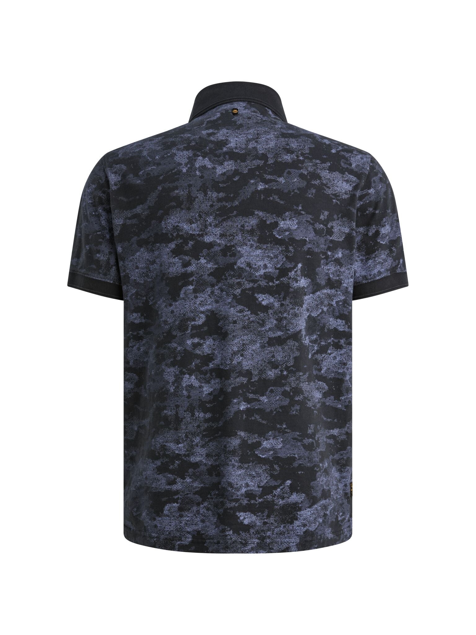 Polo Korte Mouw Camouflageprint Carbon - Castelijn mode
