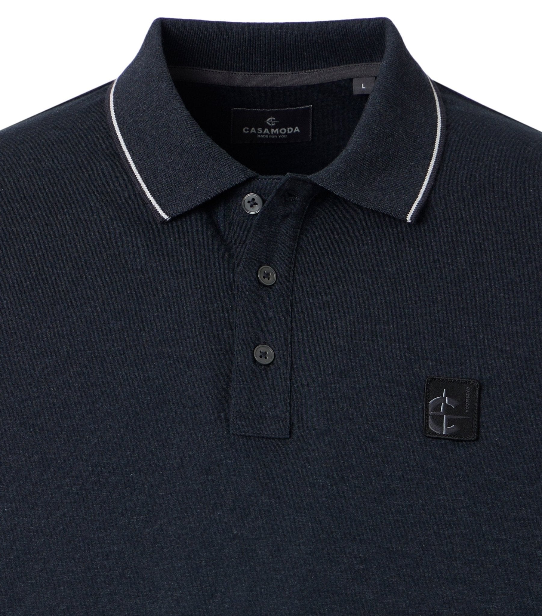 Polo Korte Mouw Donkerblauw - Castelijn mode