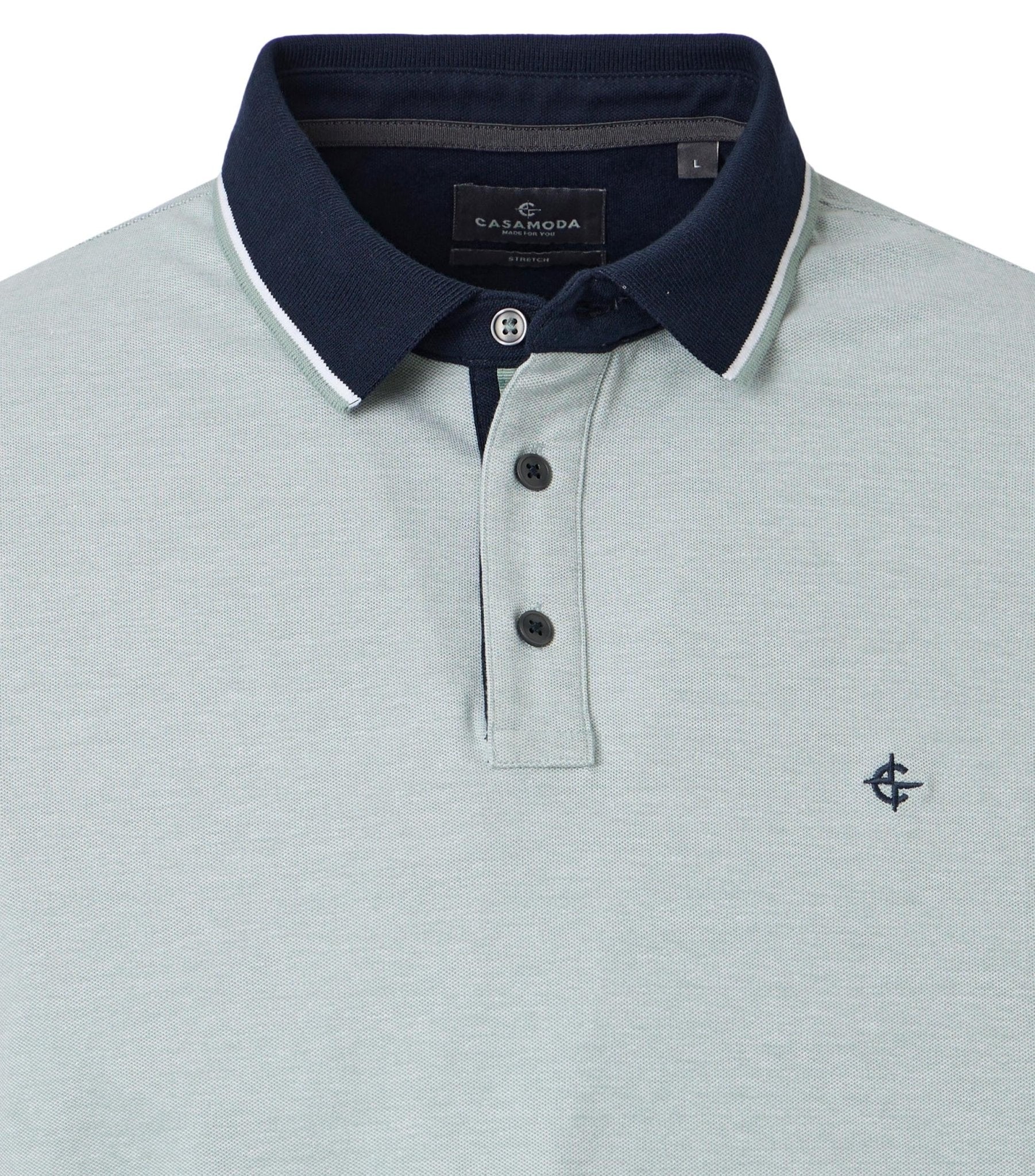 Polo Korte Mouw Turquoise - Castelijn mode