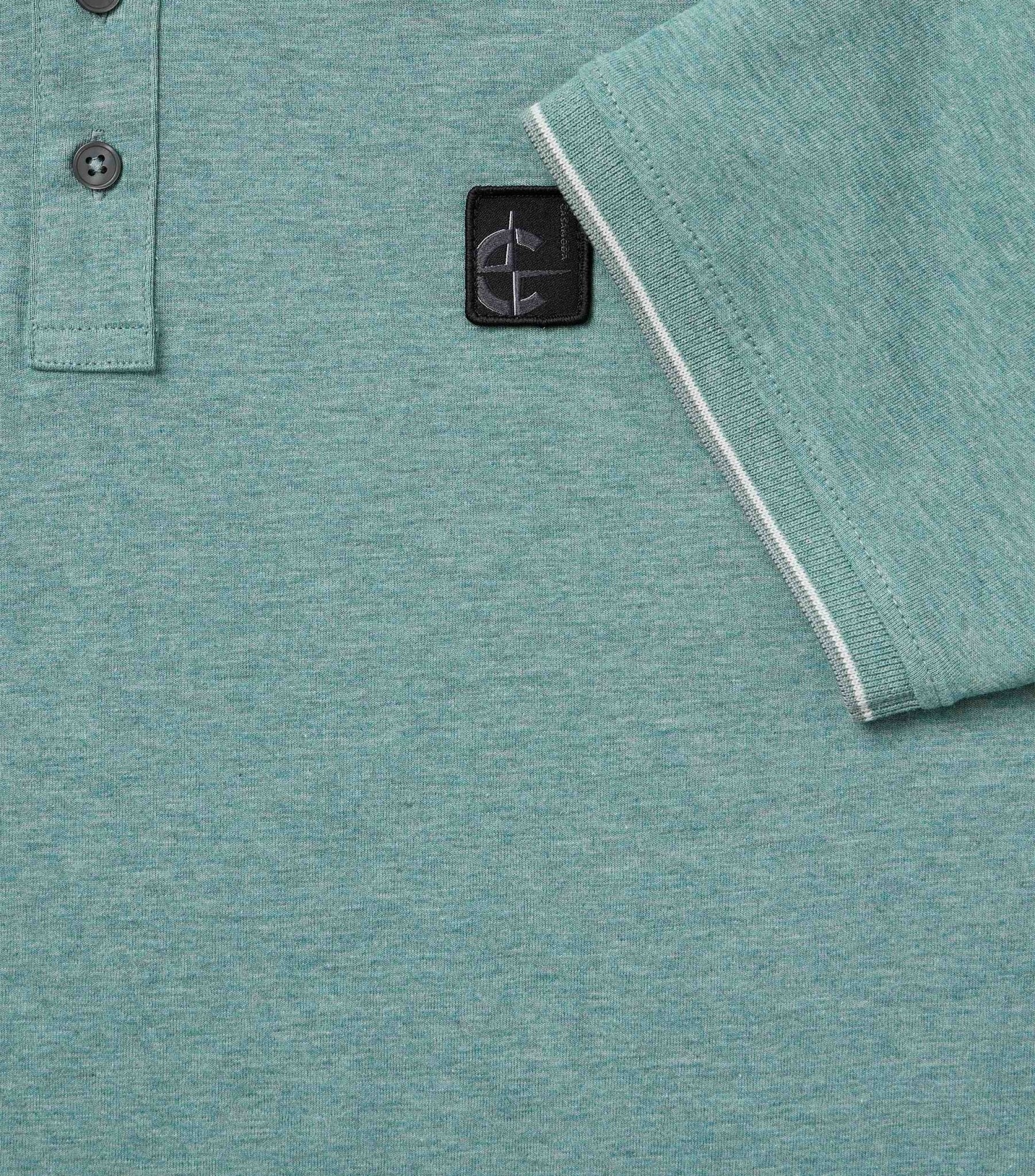 Polo Korte Mouw Turquoise - Castelijn mode