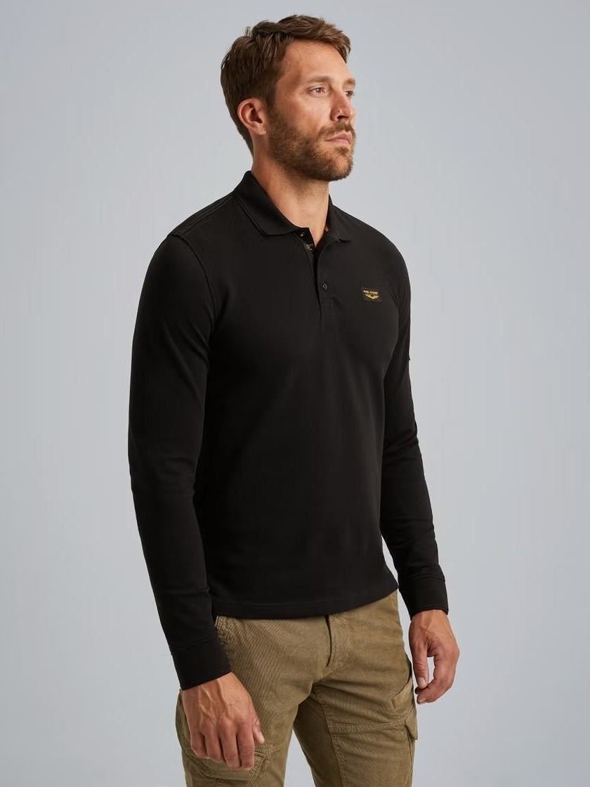 PPS2510899 - 999 POLO MET LANGE MOUWEN - Castelijn mode