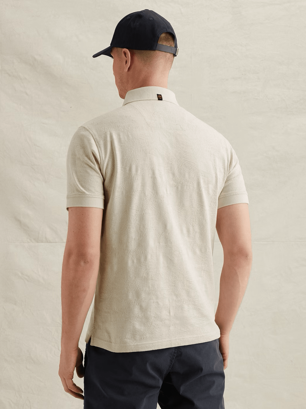 PPSS2603883 - 7013 Polo Allover patroon beige - Castelijn mode