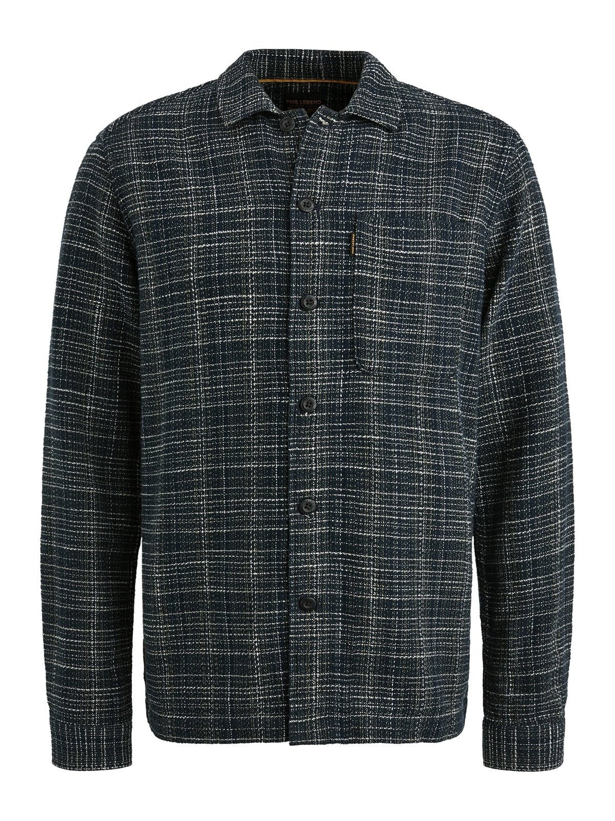 PSI2508205 - 5281 Mattweave Tweedlook Brix/ overshirt 4 - Castelijn mode