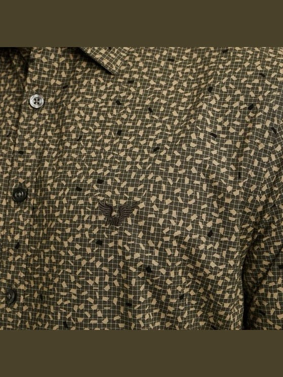 PSI2509240 - 8039 Overhemd met allover print - Castelijn mode