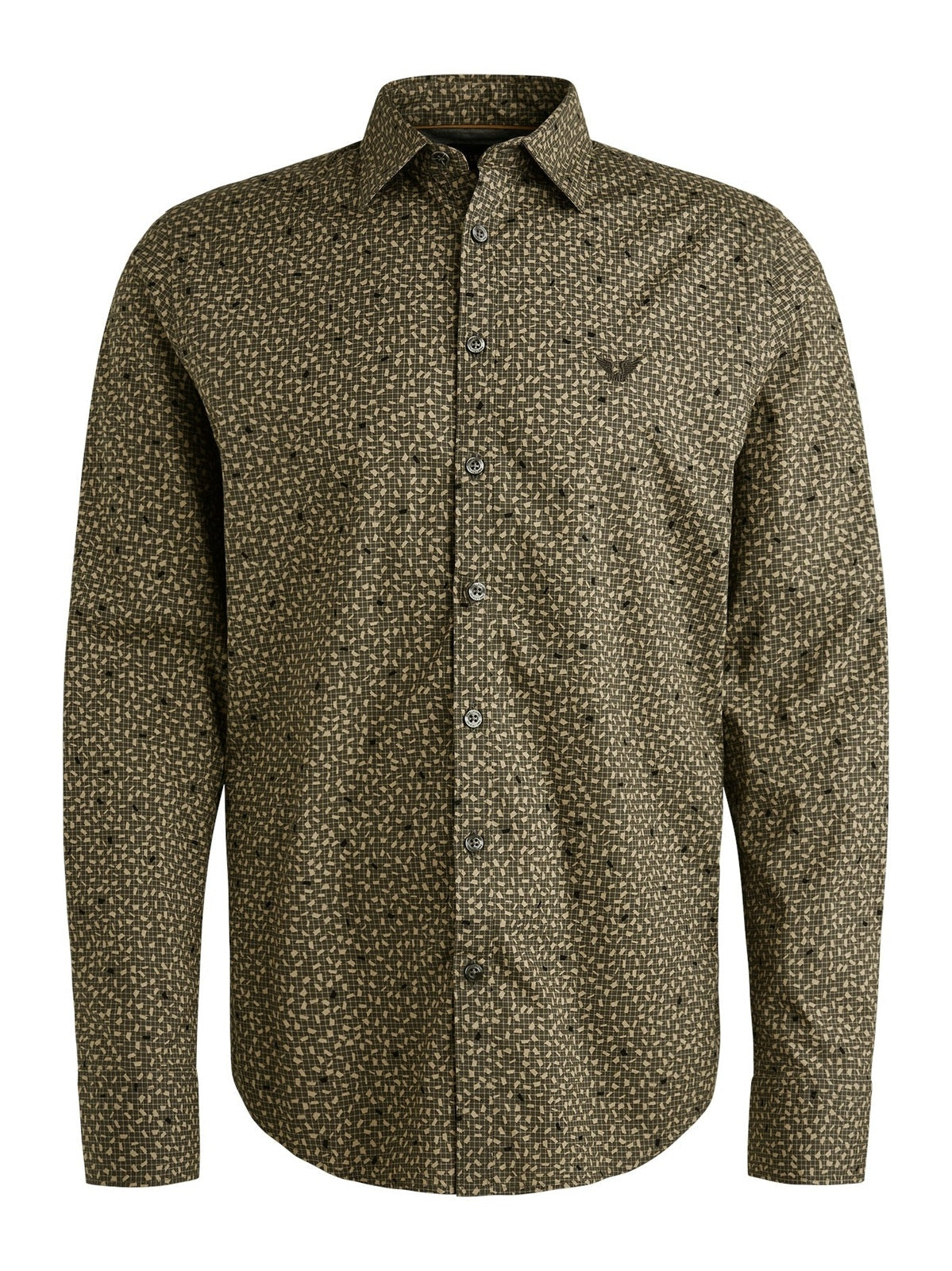 PSI2509240 - 8039 Overhemd met allover print - Castelijn mode