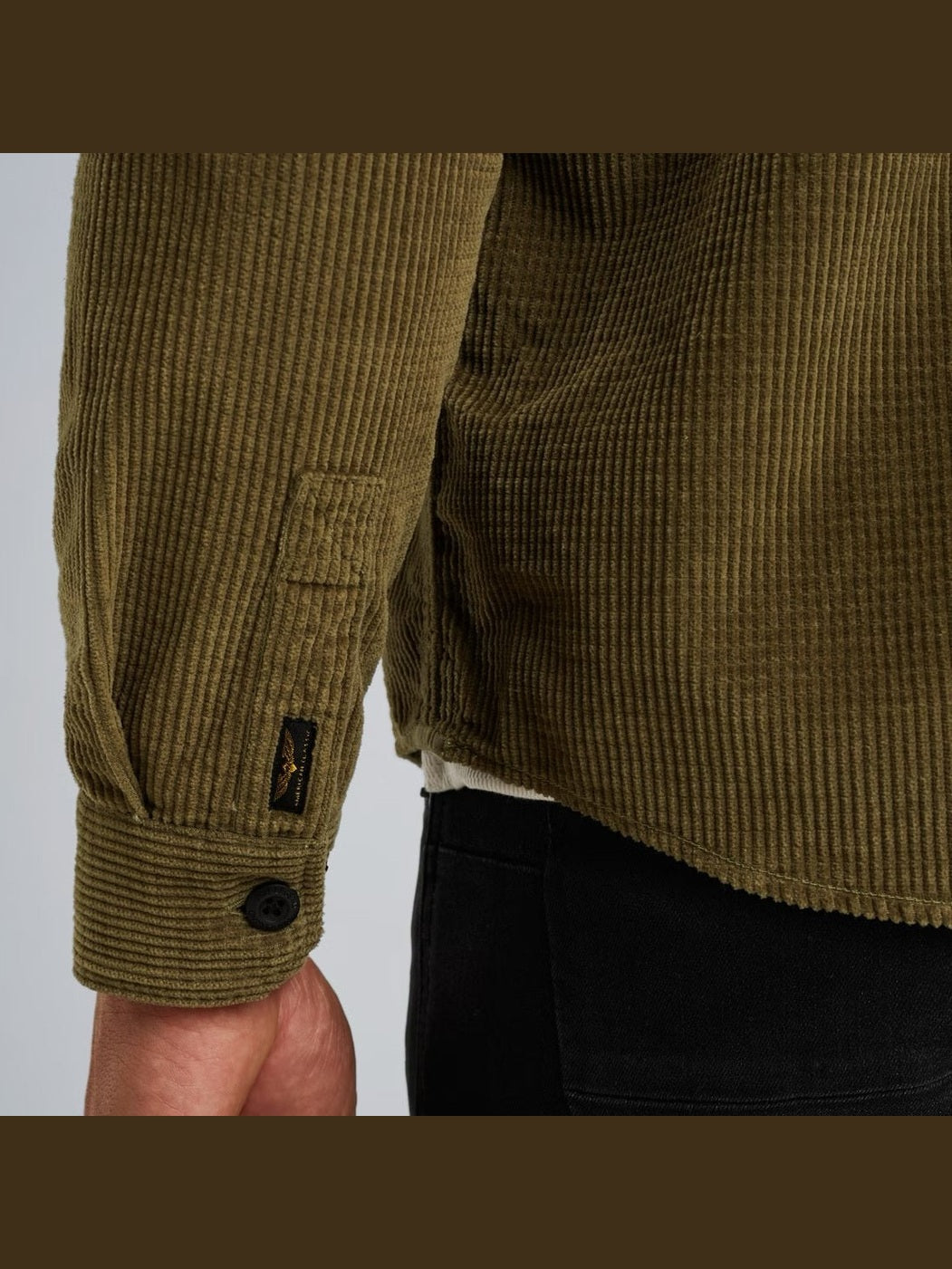 PSI2510206 - 6389 OVERHEMD VAN CORDUROY - Castelijn mode