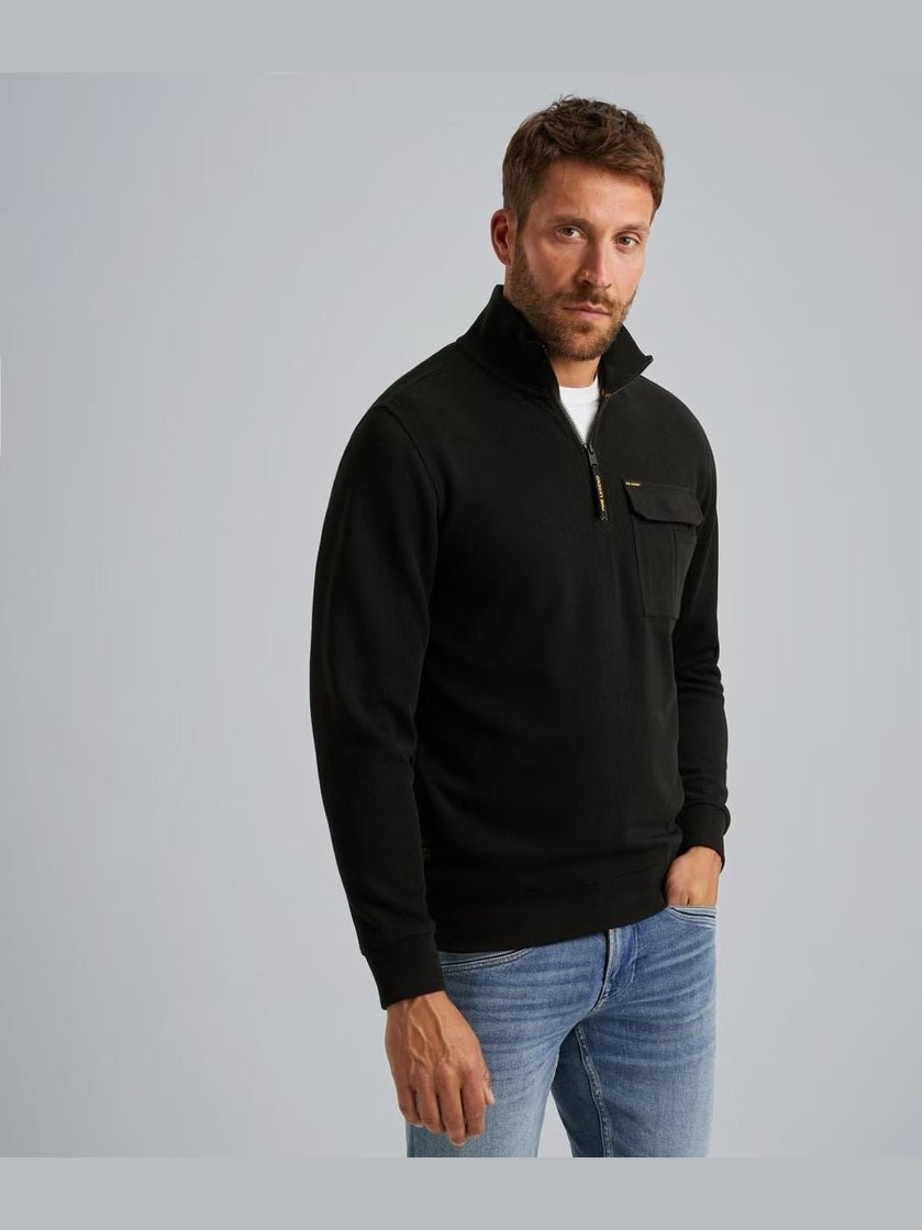 PSW2509457 - 999 Trui met halve rits - Castelijn mode