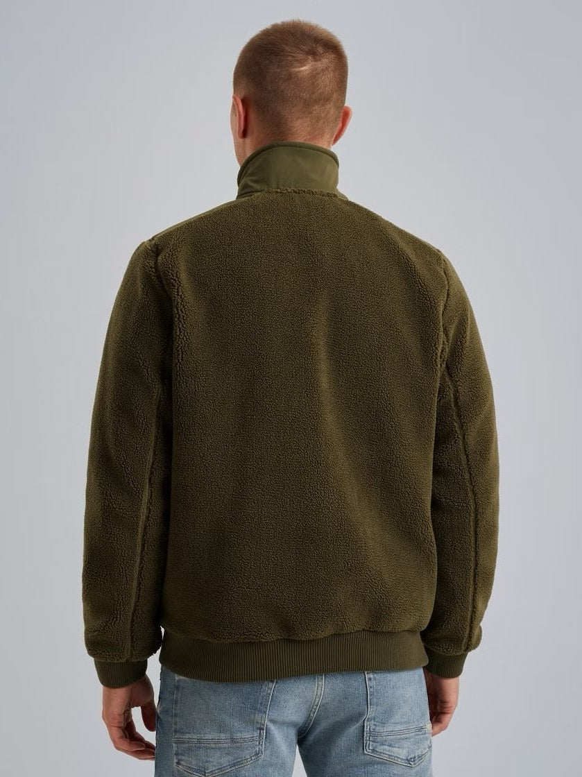 PSW2510478 - 6389 HYBRID JACKET MET RITSSLUITING - Castelijn mode