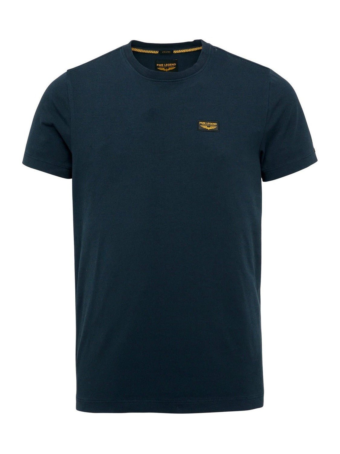PTSS0000555 5073 2545 - SSR Short sleeve R - neck navy - Castelijn mode