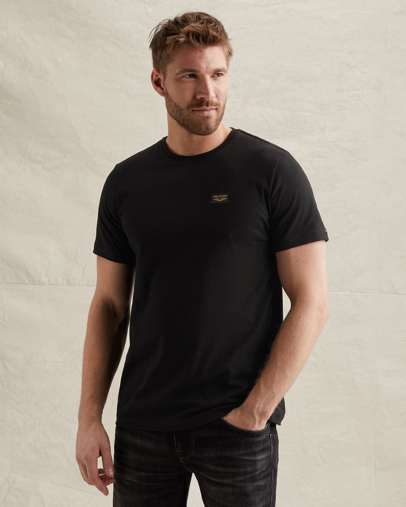 PTSS0000555 - 999 T-shirt American Classic zwart - Castelijn mode