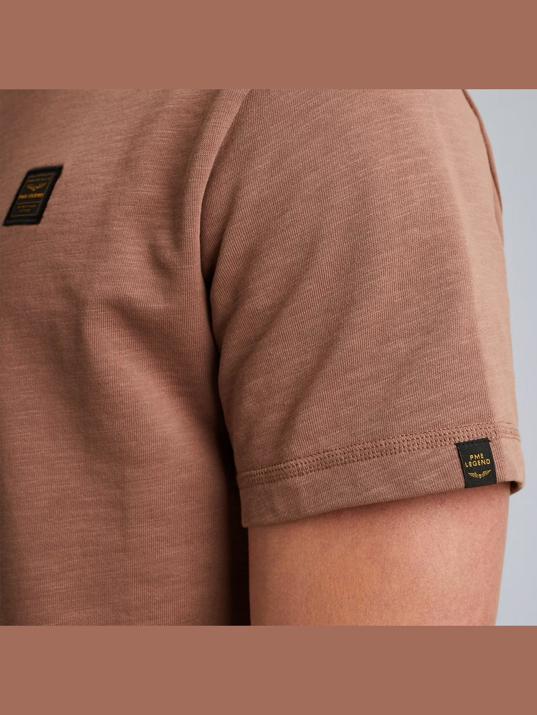 PTSS2509565 - 8202 heavy slub jersey T-shirt - Castelijn mode