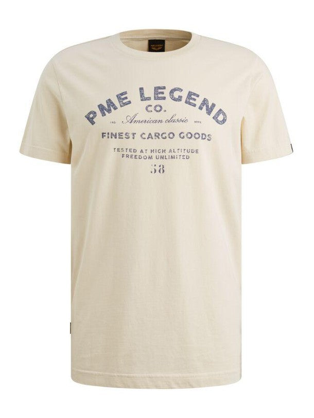 PTSS2602560-7013 T-shirt beige - Castelijn mode