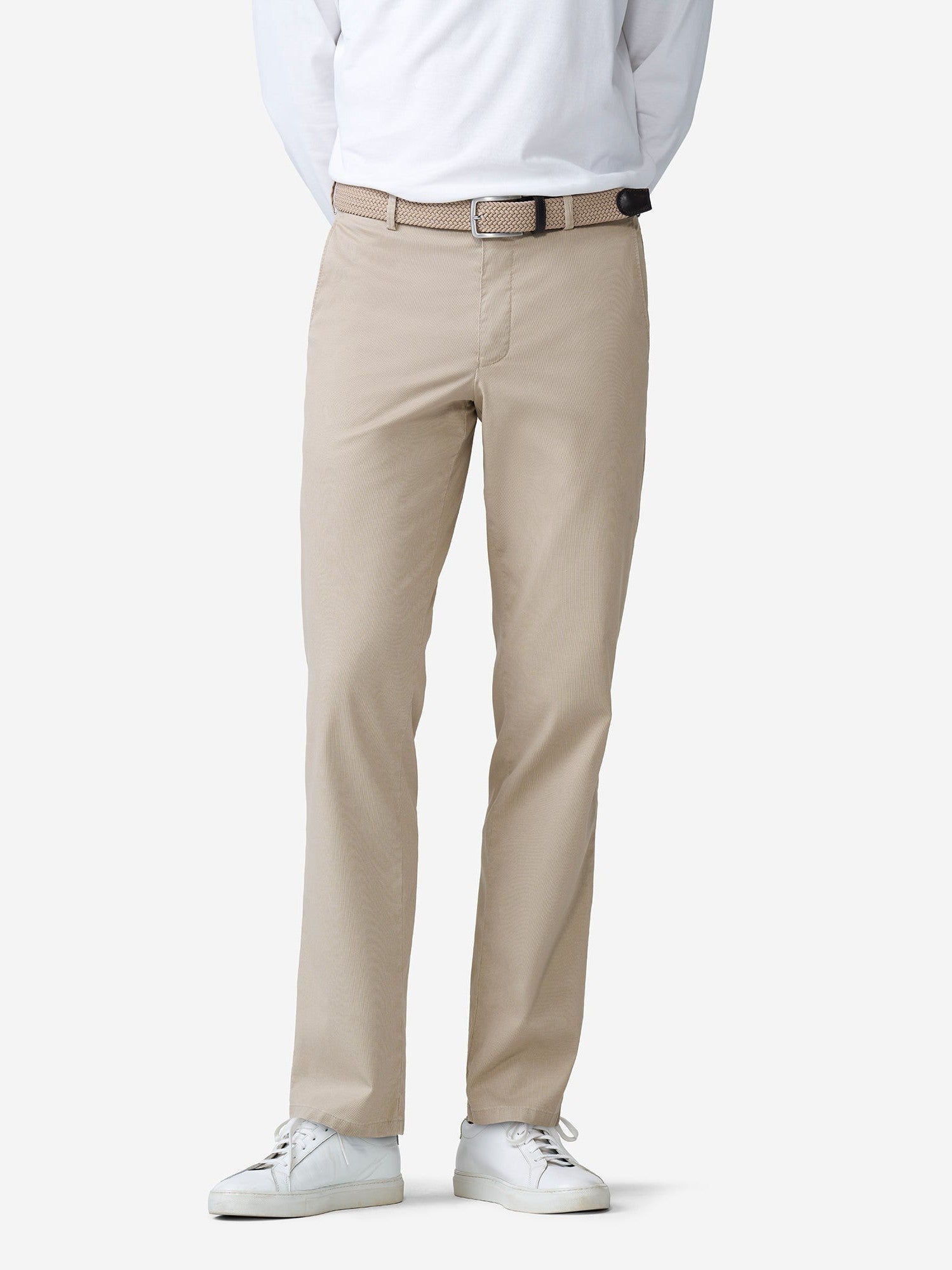 Roma 1 - 5080 Broek Beige Stretch - Castelijn mode