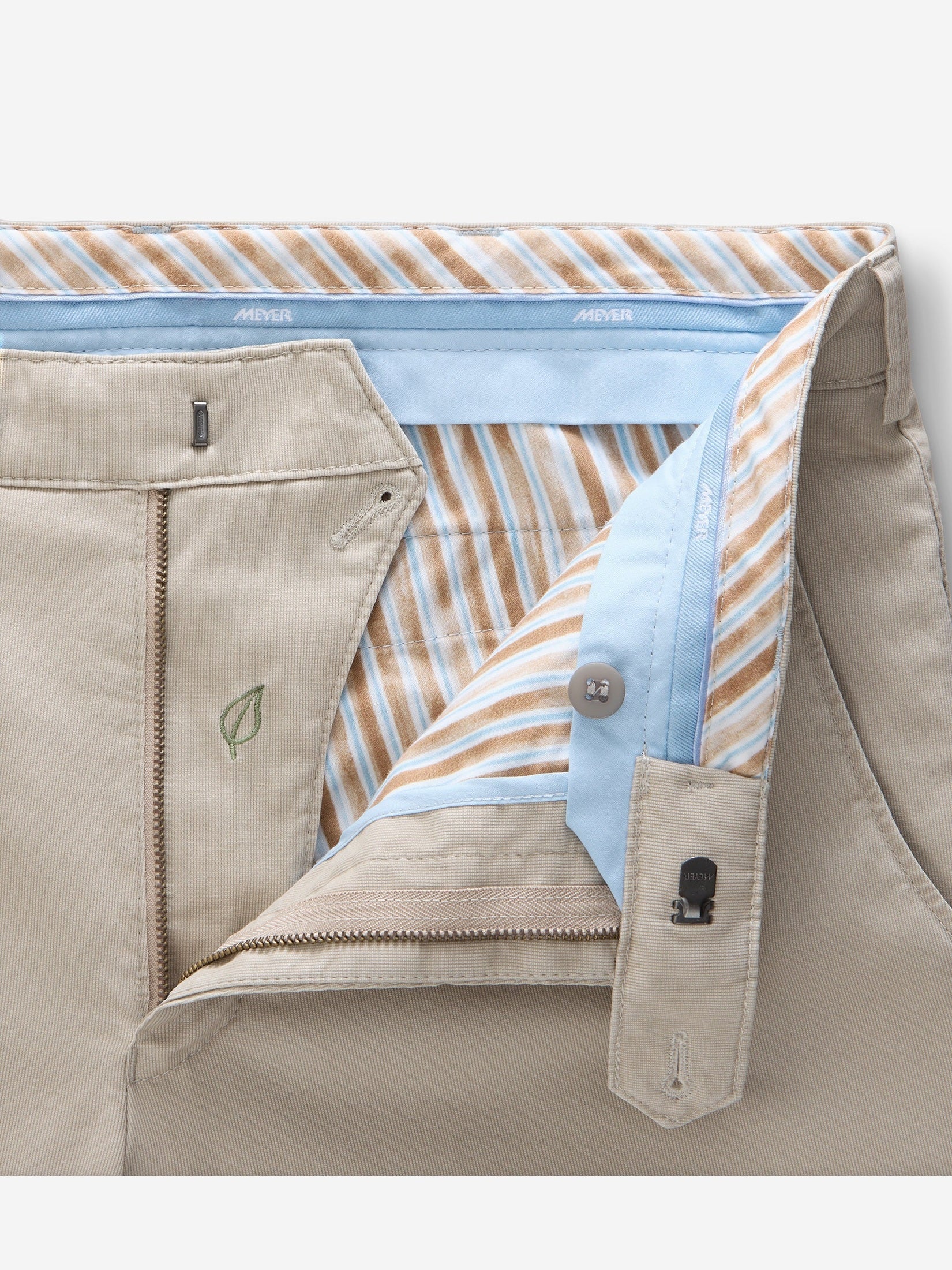 Roma 1 - 5080 Broek Beige Stretch - Castelijn mode