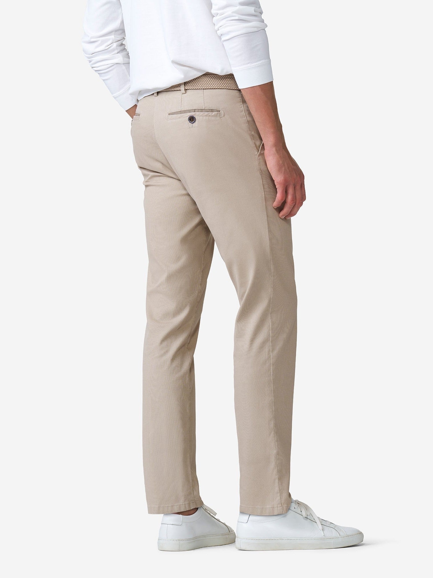 Roma 1 - 5080 Broek Beige Stretch - Castelijn mode
