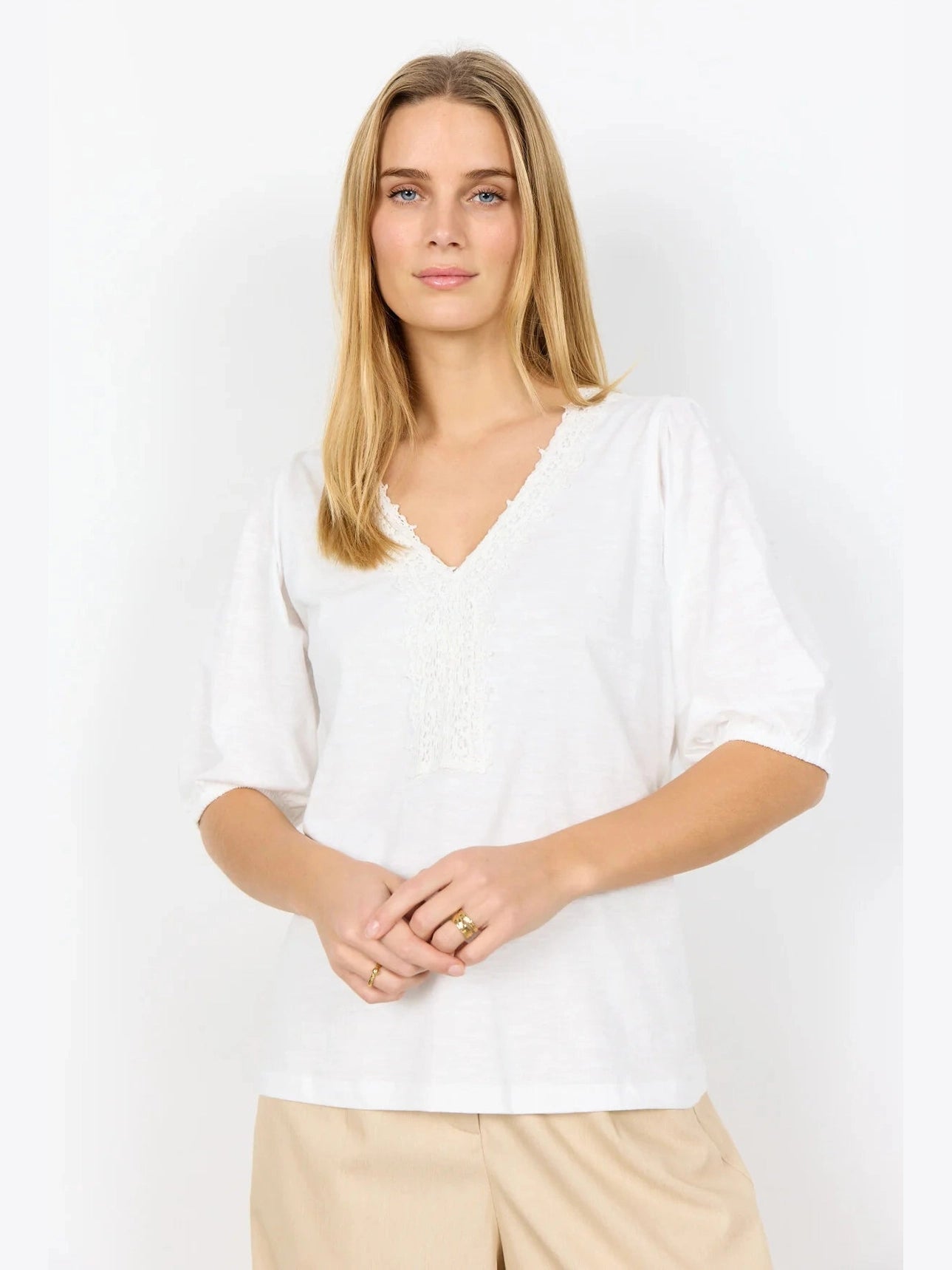 SC - BABETTE 73 Top off - white - Castelijn mode