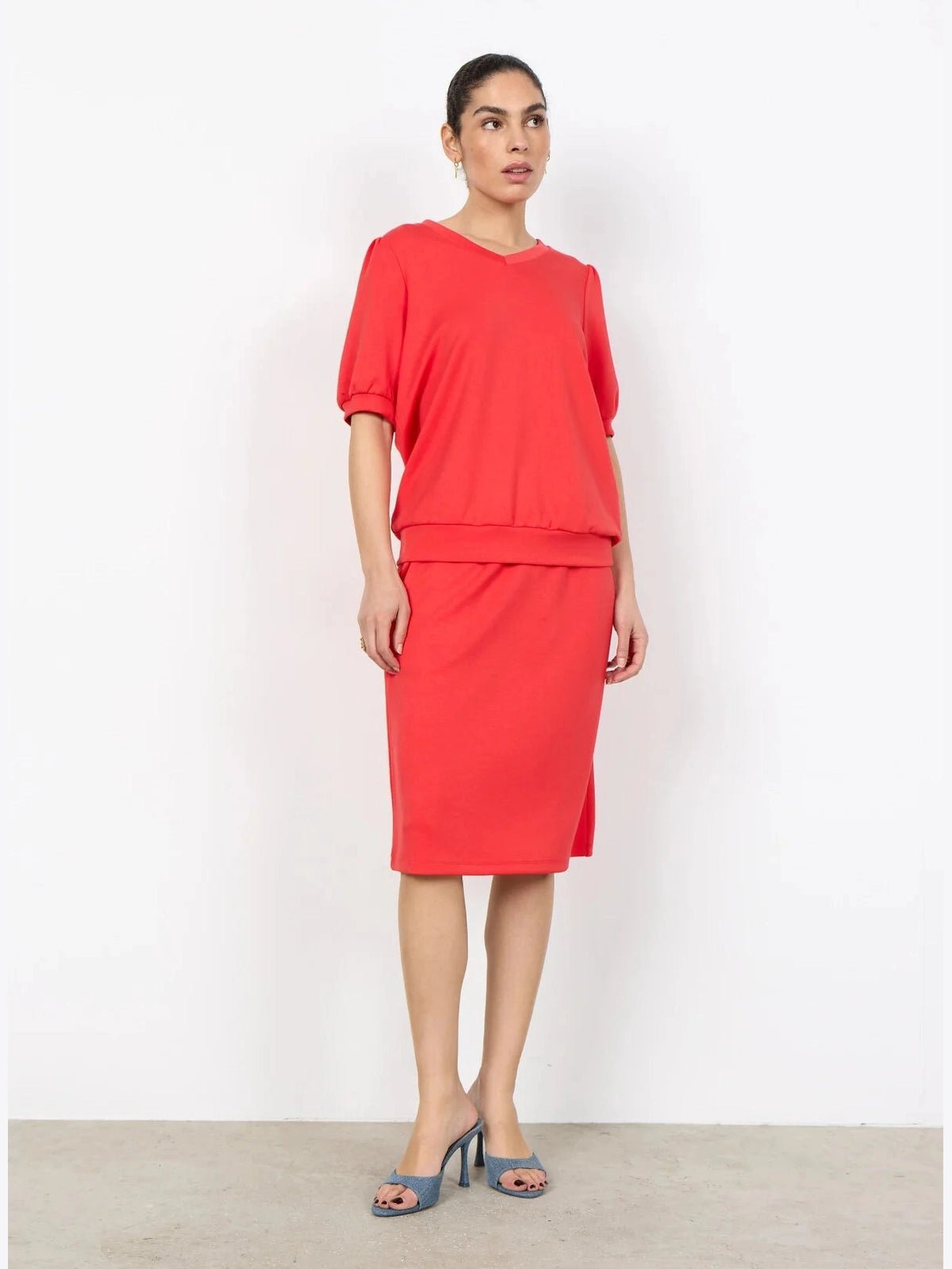 SC - BANU 238 T-shirt rood - Castelijn mode