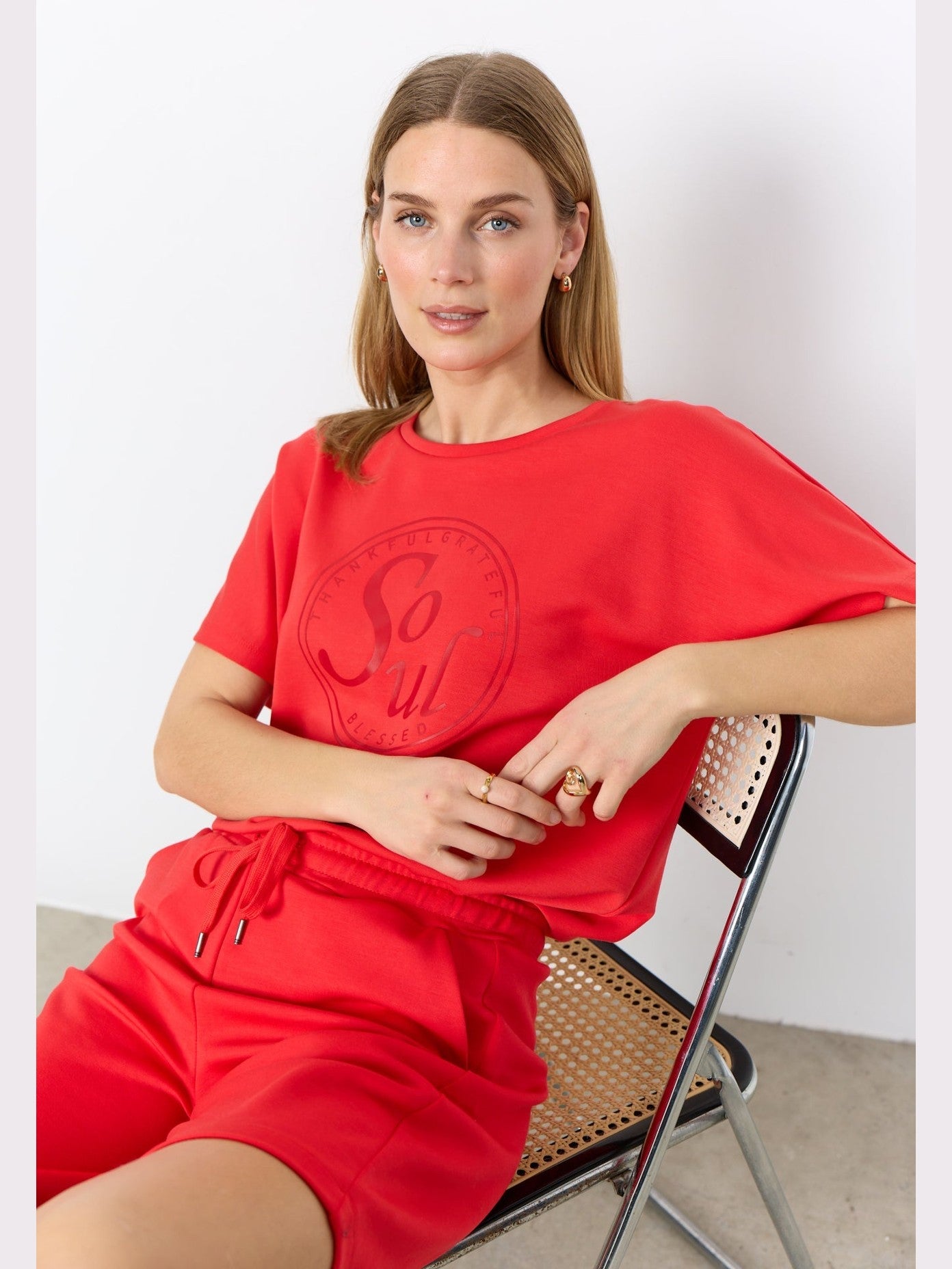 SC - BANU 301 T-Shirt Rood - Castelijn mode