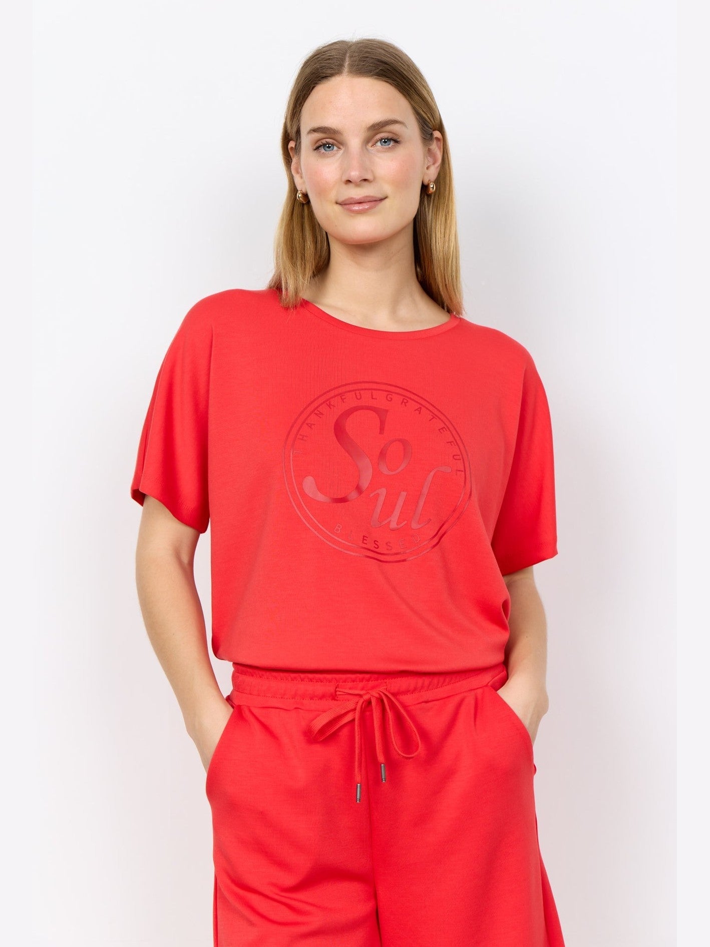 SC - BANU 301 T-Shirt Rood - Castelijn mode
